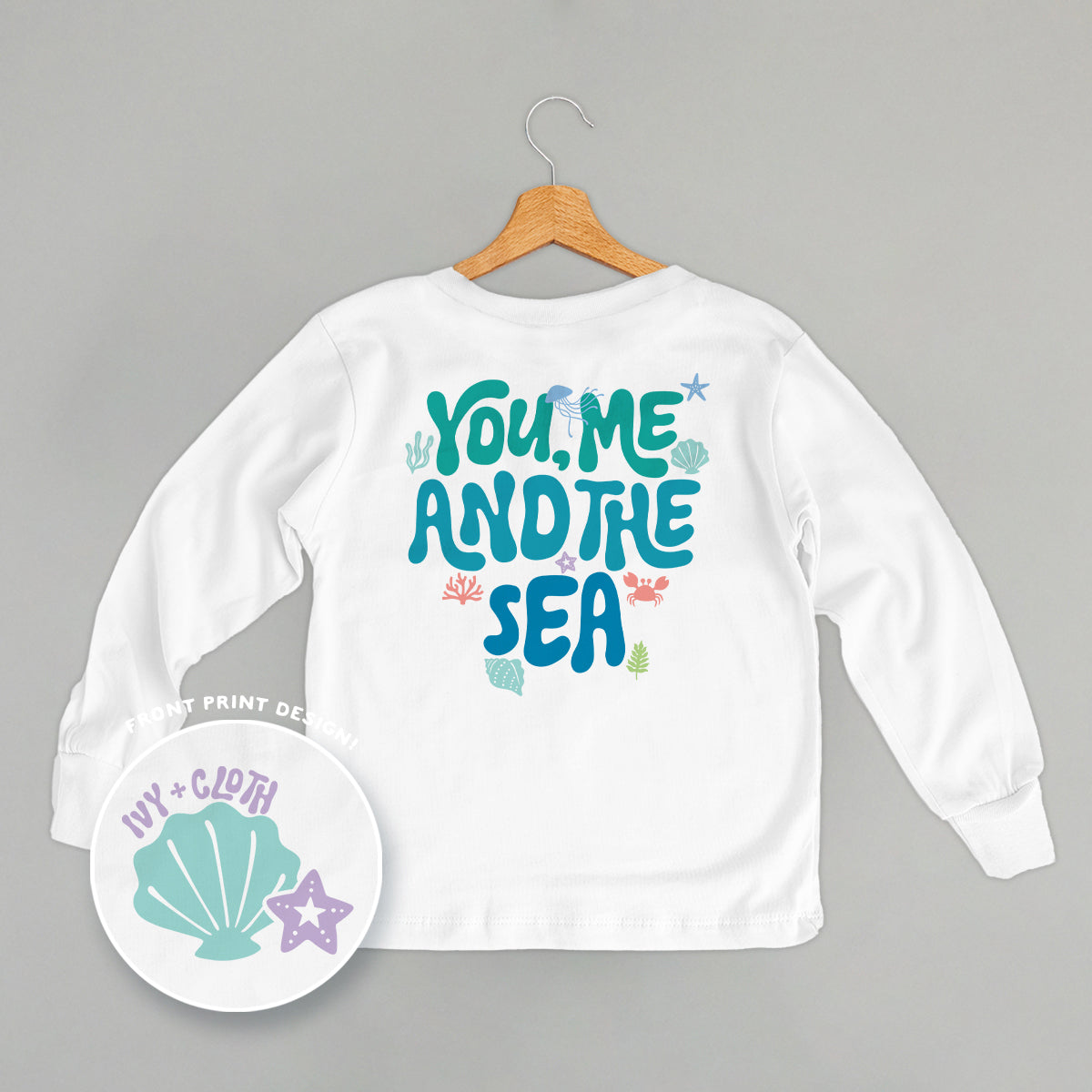 You, Me And The Sea (Kids Back Print)