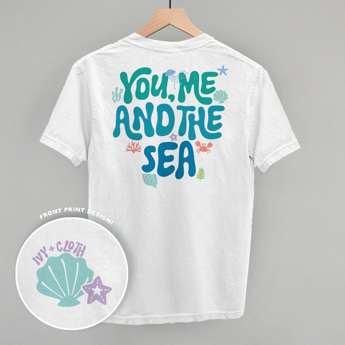 You, Me And The Sea (Back Print)