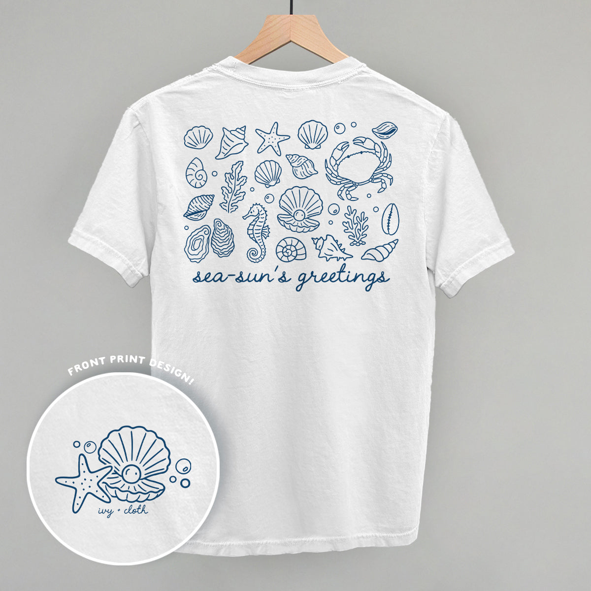 Sea-Sun's Greetings (Back Print)