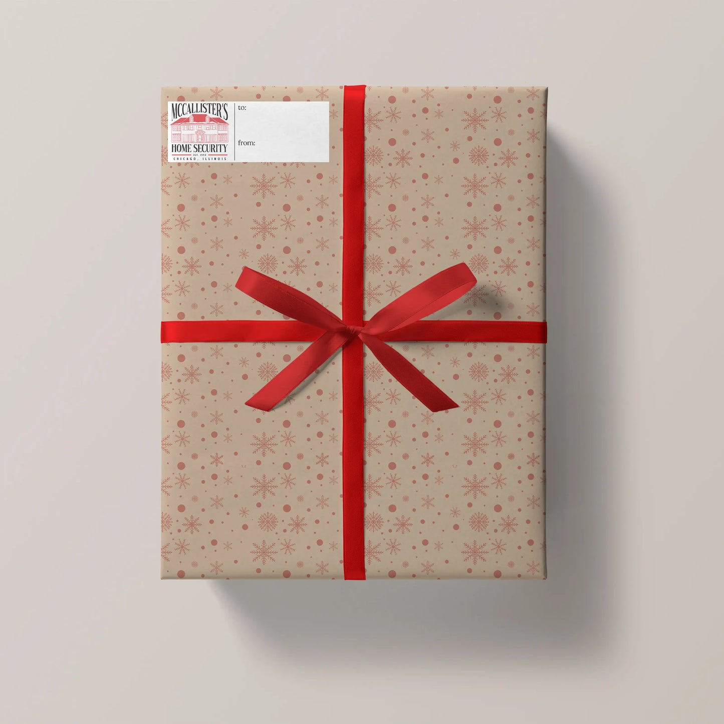 Home Alone Holiday Tags (Sticker Sheet)