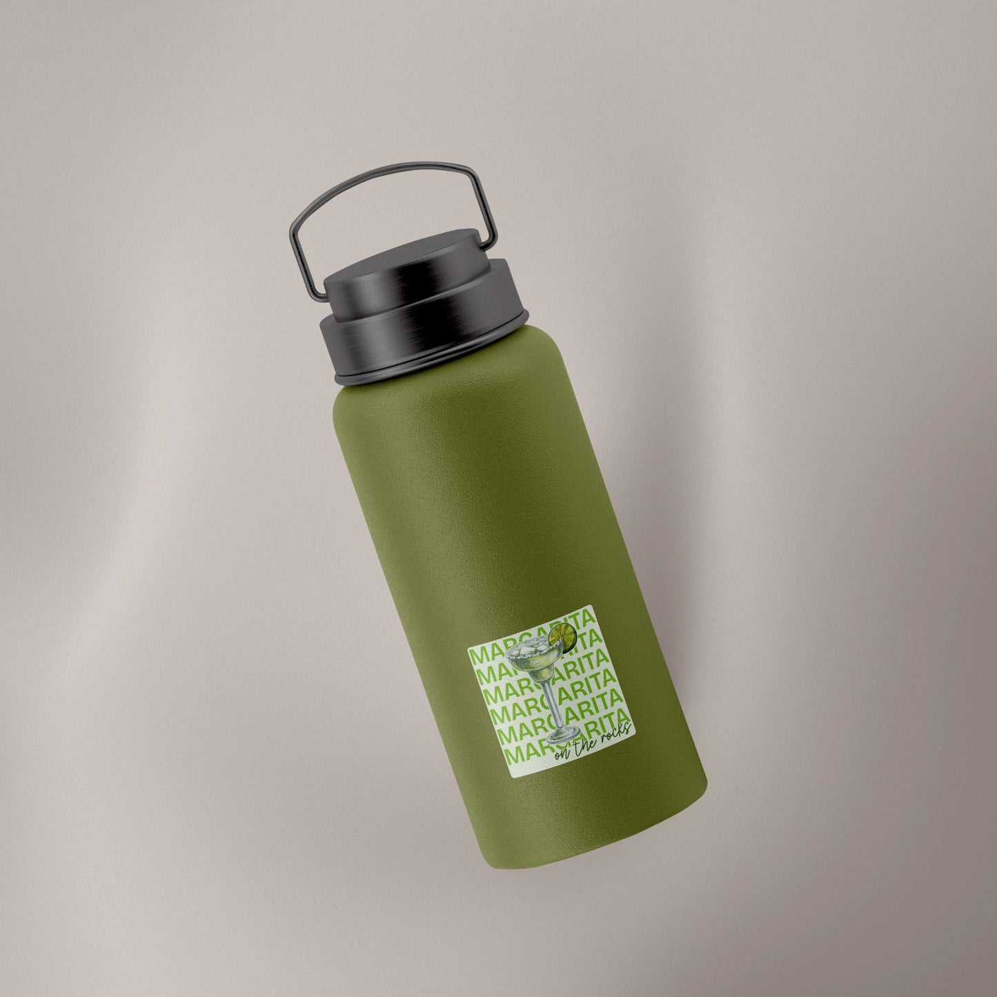 Margarita On The Rocks (Decal)