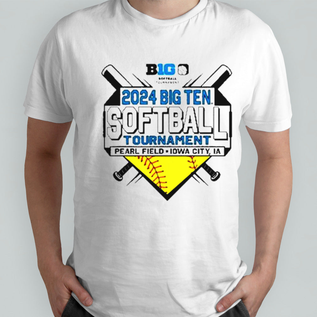 Iowa Hawkeyes 2024 B1G Softball Tournament shirts