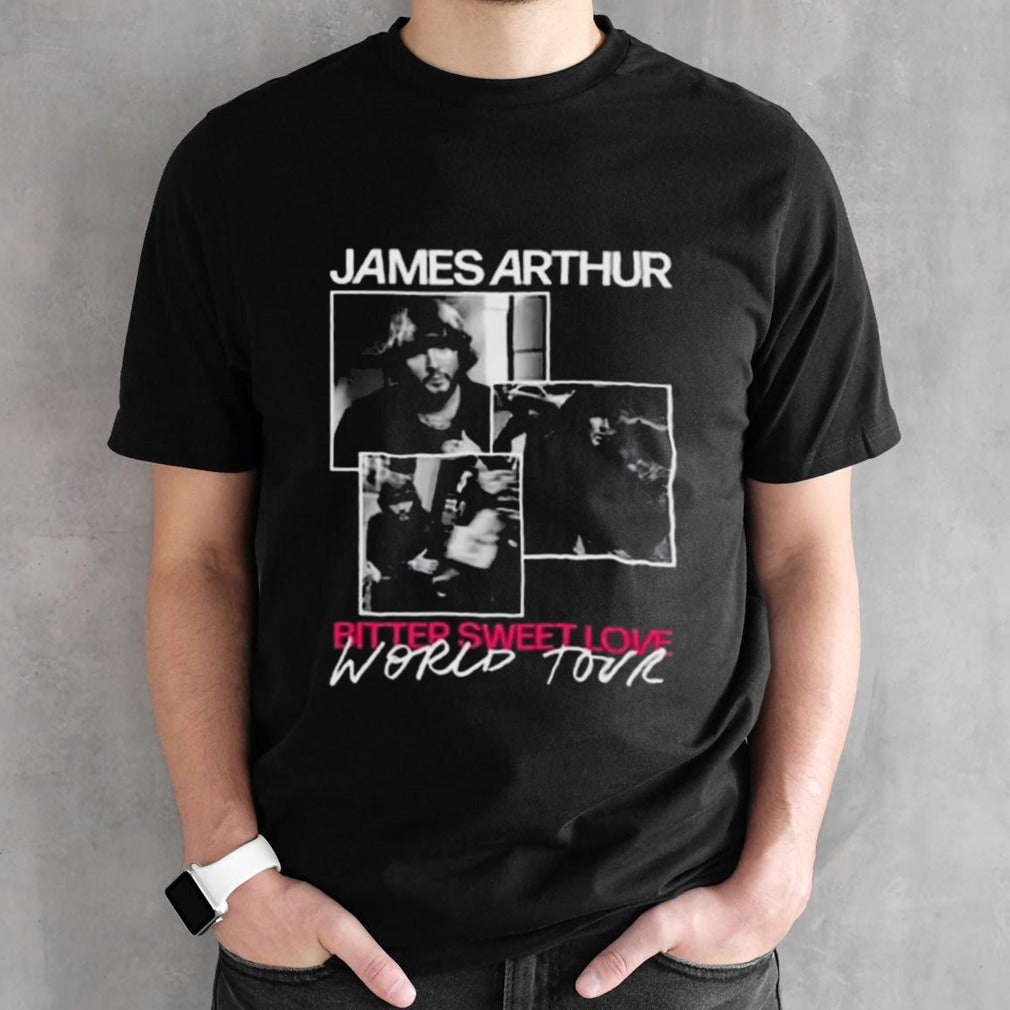 James Arthur Bitter Sweet Love 2024 World Tour Shirt