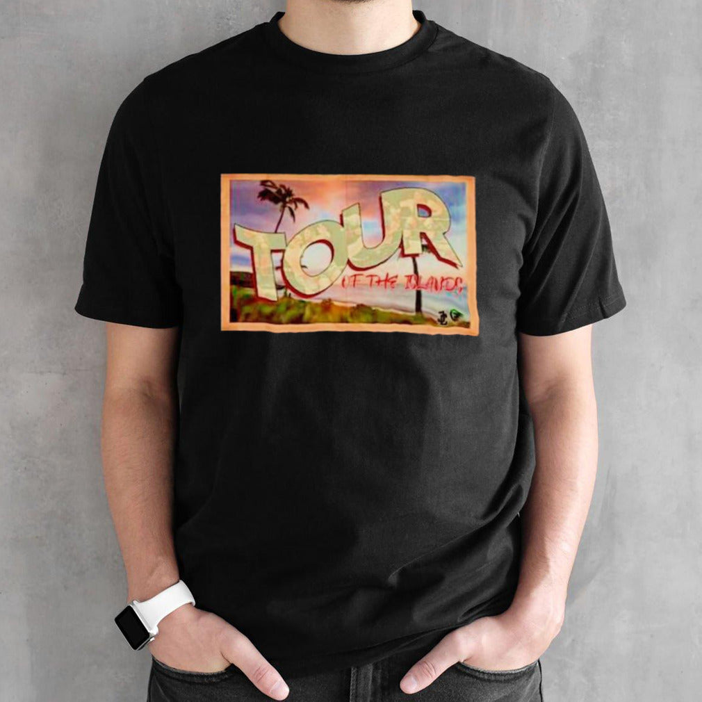 Jeff Cobb tour of the Islands shirts