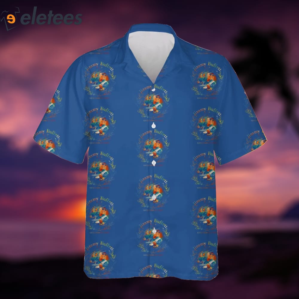 Jimmy Buffett 12 25 1946 Memorial Vintage Hawaiian Shirt