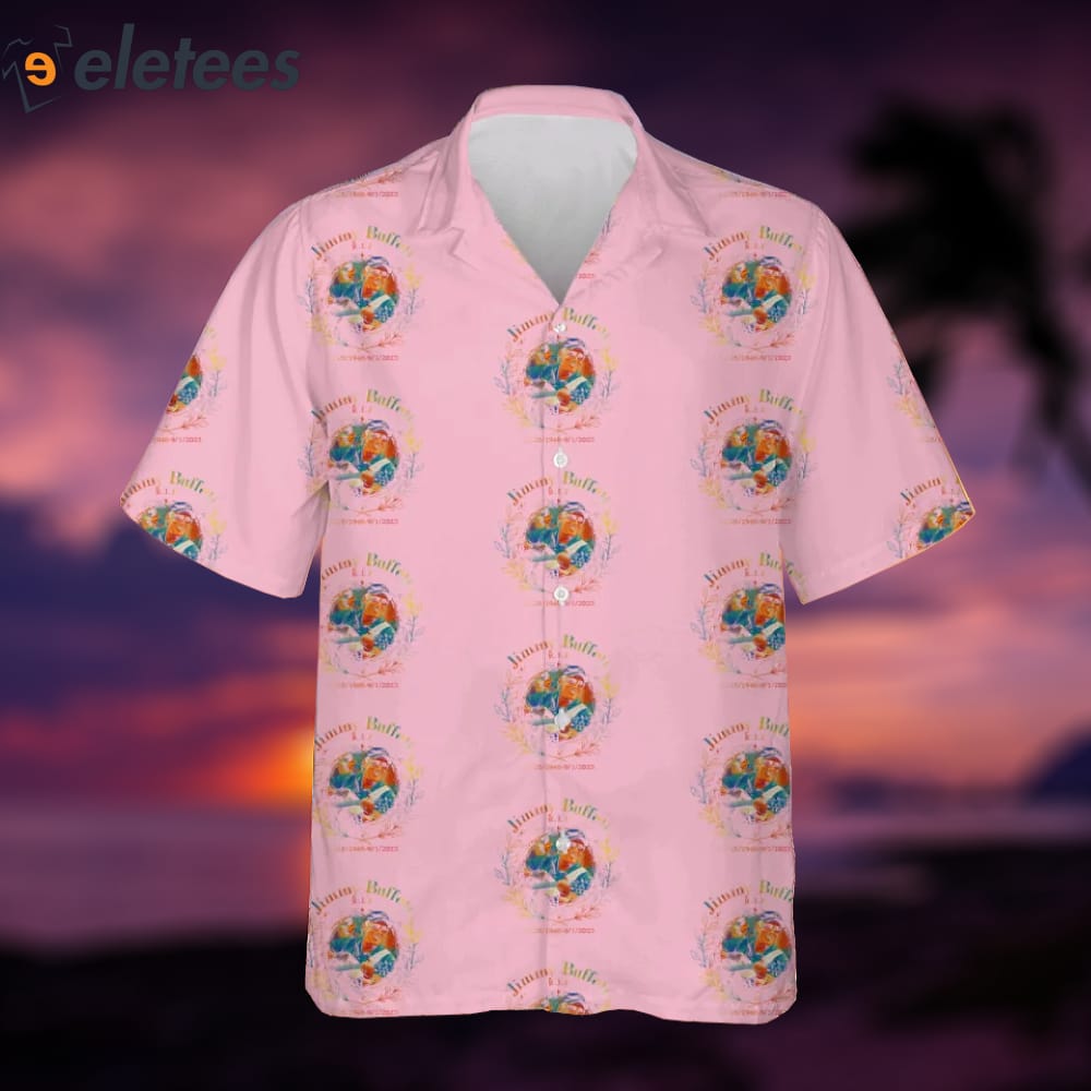 Jimmy Buffett 12 25 1946 Memorial Vintage Hawaiian Shirt
