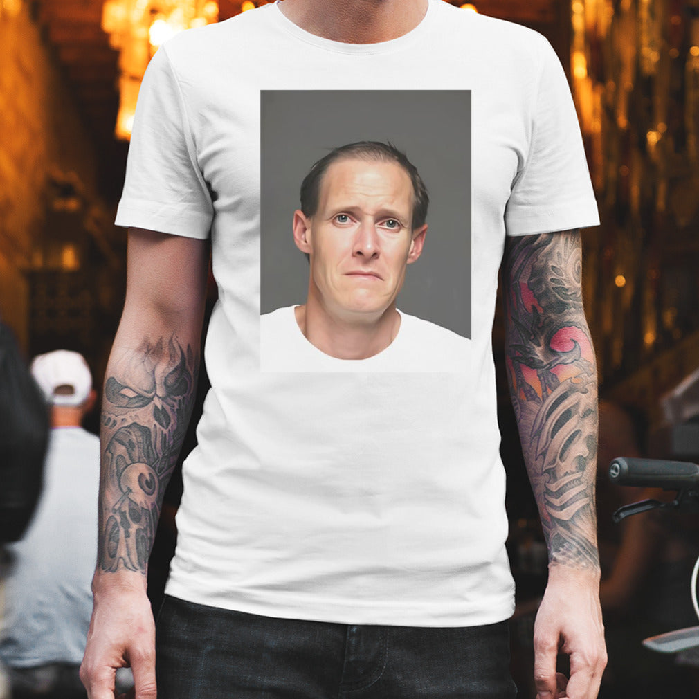 John Dupee mugshot shirt