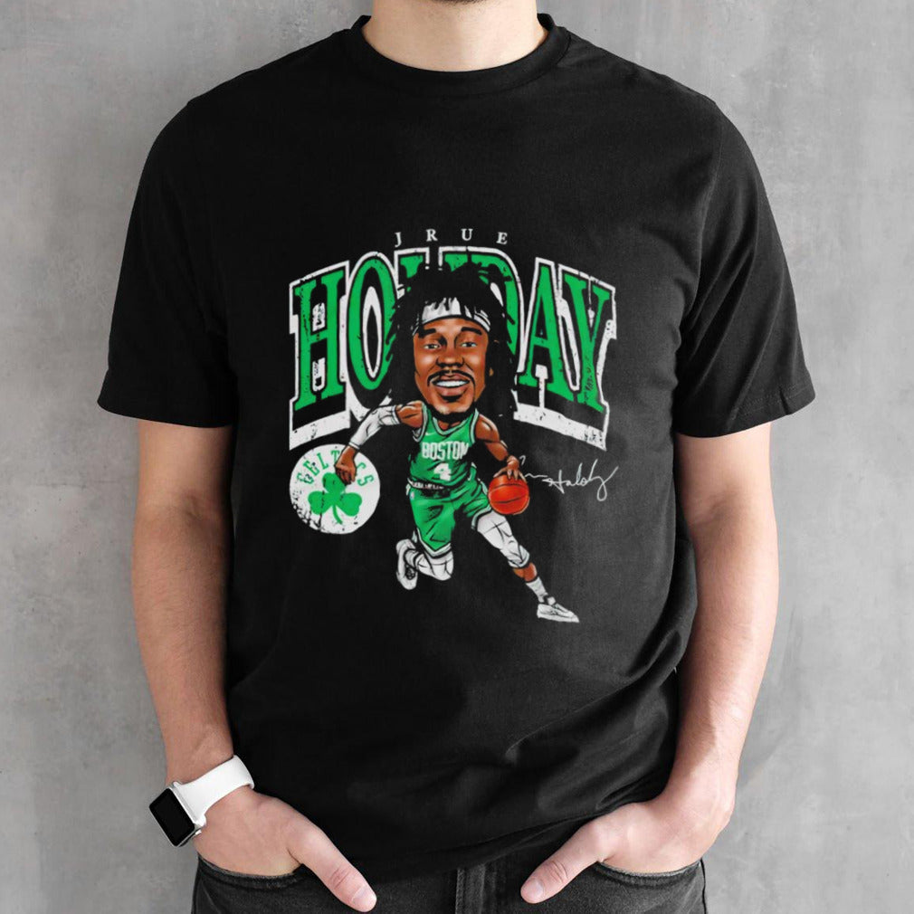 Jrue Holiday Boston Celtics cartoon shirt