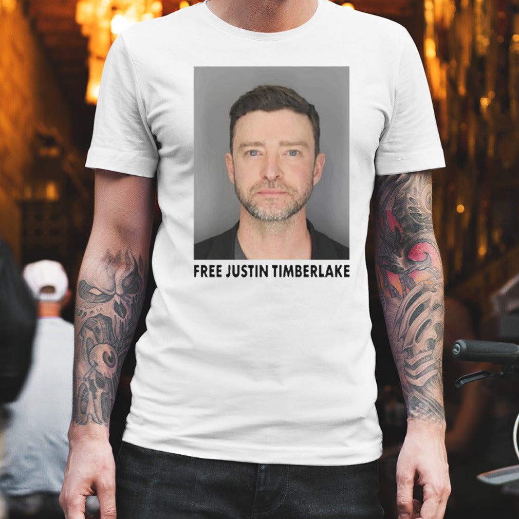 Justin Timberlake Mugshot Free Justin Timberlake Shirt