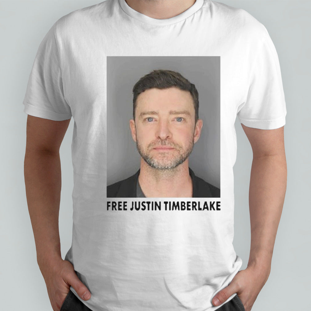 Justin Timberlake Mugshot Free Justin Timberlake Shirt