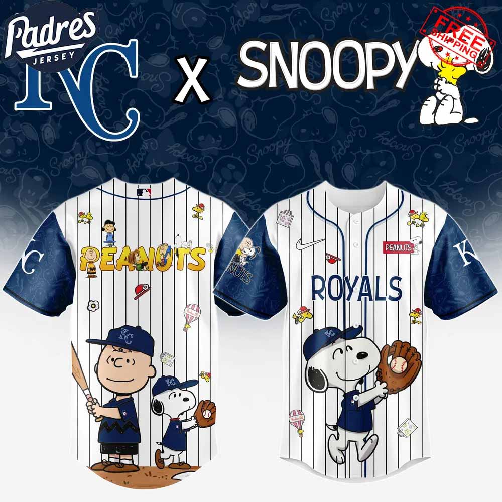 Kansas City Royals x Peanuts Night 2025 Limited Edition Baseball Jersey - Padres Jersey Oasis: Elevate Your Baseball Style Game