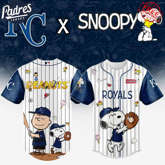 Kansas City Royals x Peanuts Night 2025 Limited Edition Baseball Jersey - Padres Jersey Oasis: Elevate Your Baseball Style Game