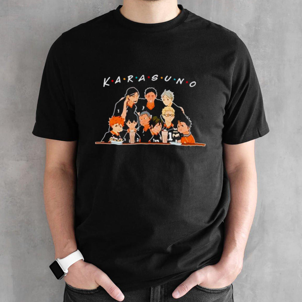 Karasuno team friends style graphic shirts