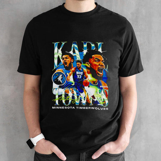 Karl-Anthony Towns Minnesota Timberwolves vintage shirt