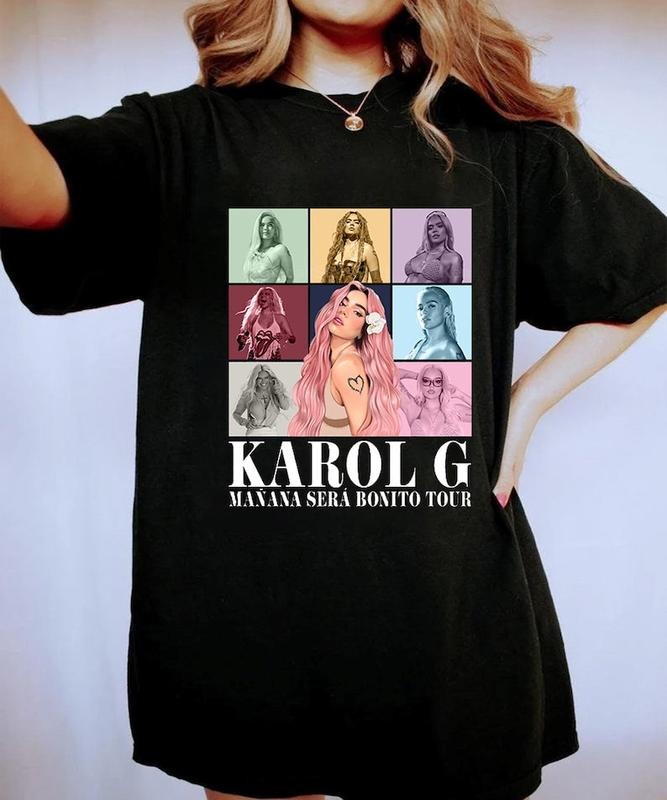 Karol G Shirt, Manana Sera Bonito Shirt, Karol G The Eras Tour Shirt, Karol G Tour Date Shirt, Music Tour Shirt Trending Shirt