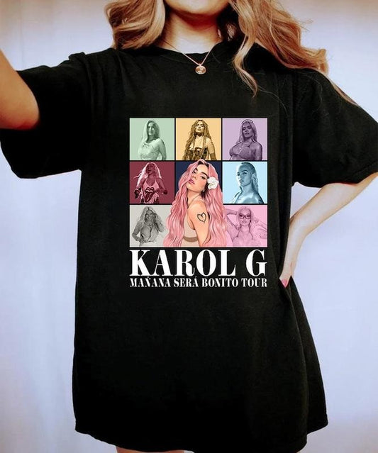 Karol G Shirt, Manana Sera Bonito Shirt, Karol G The Eras Tour Shirt, Karol G Tour Date Shirt, Music Tour Shirt Trending Shirt