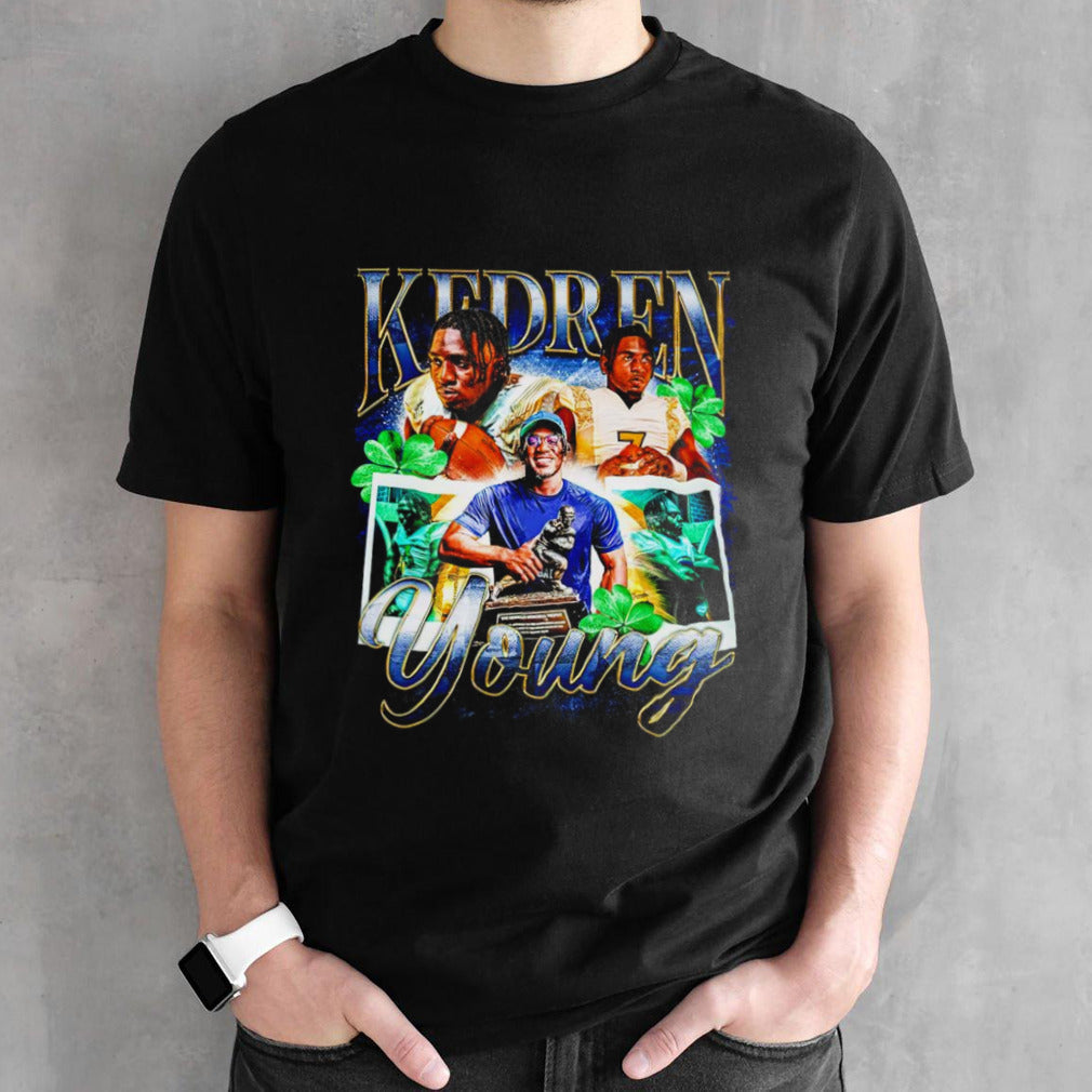 Kedren Young player football graphics shirts