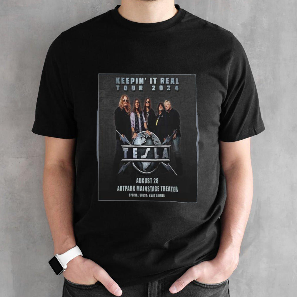 Keepin It Real Tesla Tour 2024 shirt