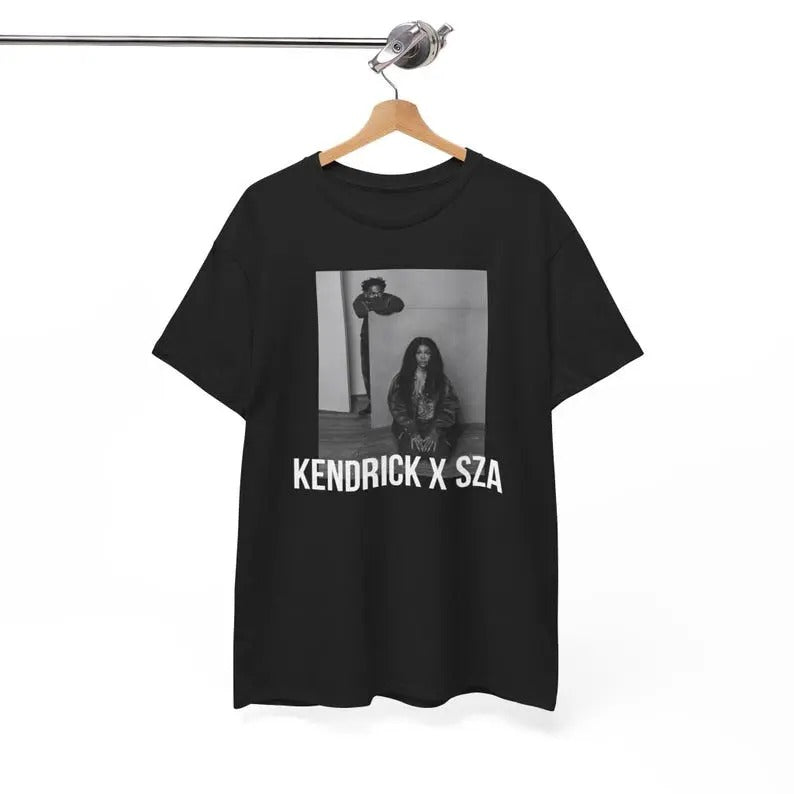 Kendricck L3mar & SZA Grand National Tour Announcement 2024 Limited Edition Merch - Tour Apparel, Collectible Tour T-Shirt Menswear Top