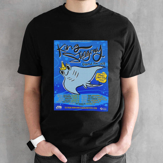 King Stingray Regional Run Tour 2024 In Australia Schedule List Date shirt