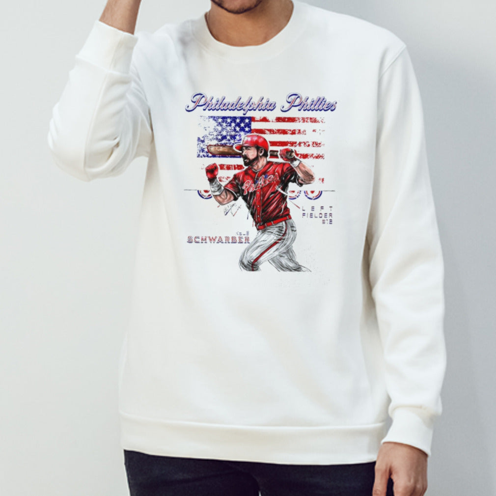 Kyle Schwarber Philadelphia Phillies USA Independence day shirt