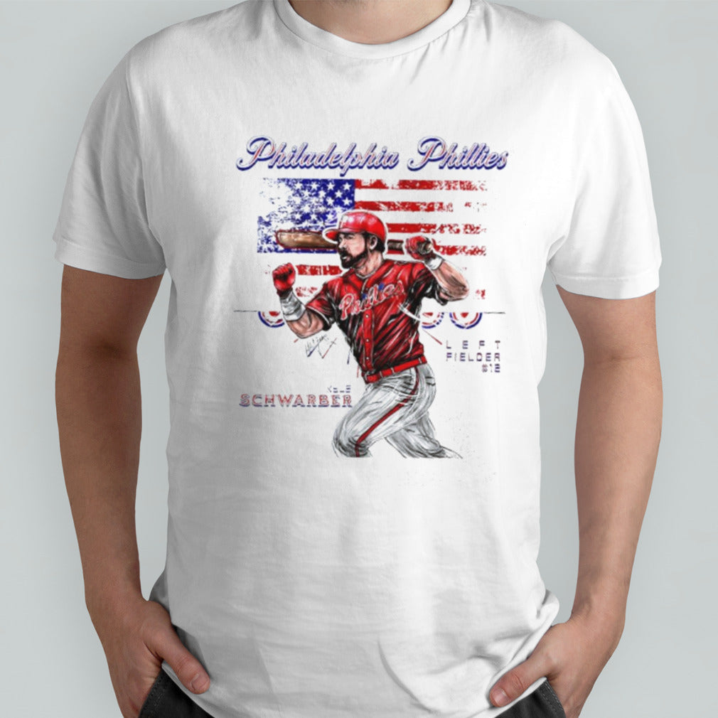 Kyle Schwarber Philadelphia Phillies USA Independence day shirt