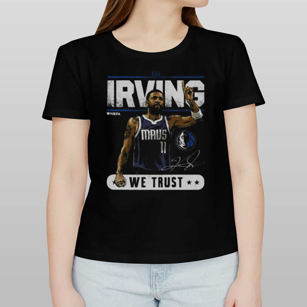 Kyrie Irving Dallas Mavericks Trust Vintage Signature Shirt