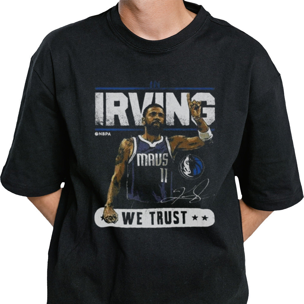 Kyrie Irving Dallas Mavericks Trust Vintage Signature Shirt