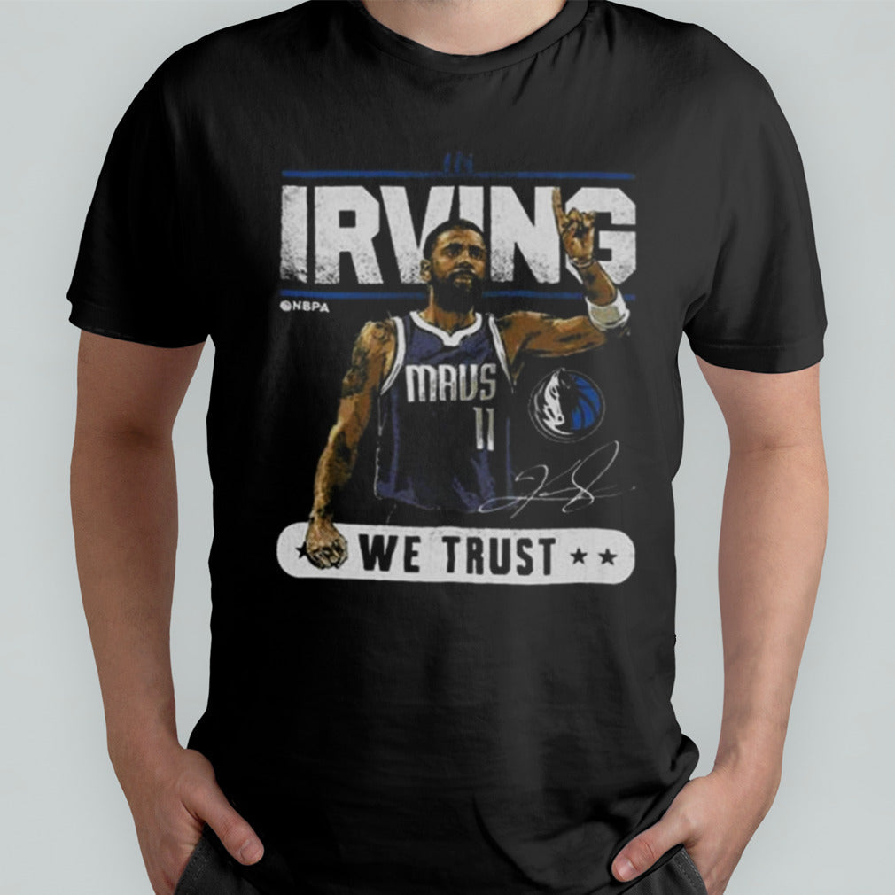 Kyrie Irving Dallas Mavericks Trust Vintage Signature Shirt