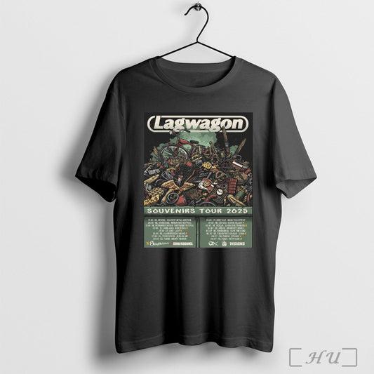 Lagwagon Souvenirs Tour 2025 Poster T Shirt Sweatshirt