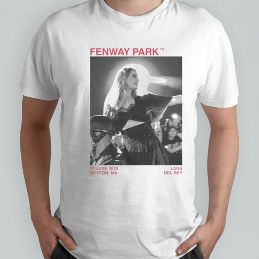 Lana Del Rey Fenway Park June 20 2024 Boston, MA Photo Shirt