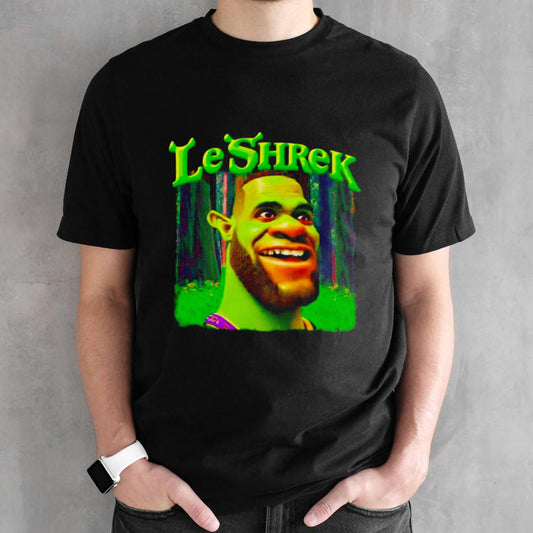LeShrek LeBron James funny shirts