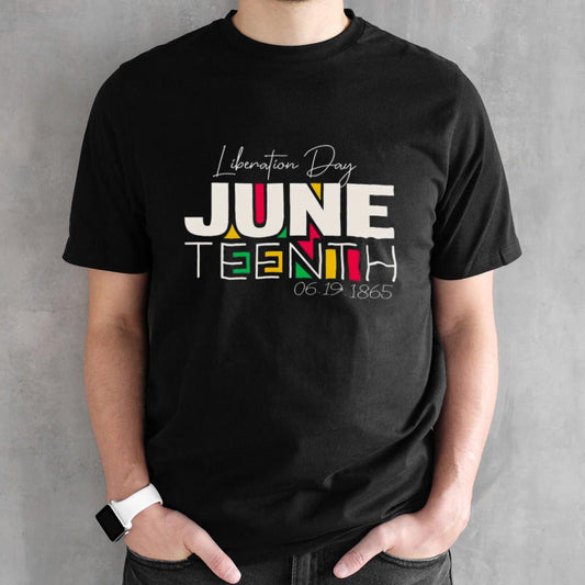 Liberation Day Juneteenth Commemorative Graphic shirts