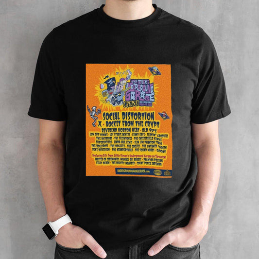 Little Stevens Underground Garage Cruise Tour 2025 From Miami To Nassau On May 9-13 shirt