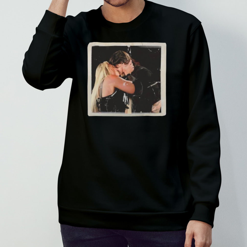 Liv Morgan and Dominik Mysterio Kiss Photo shirt