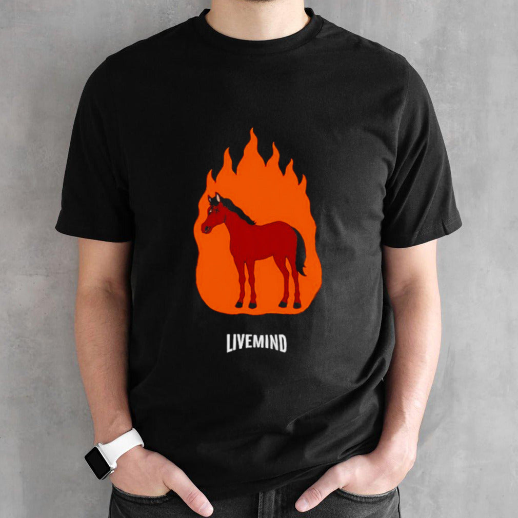 Livemind tour horse shirts