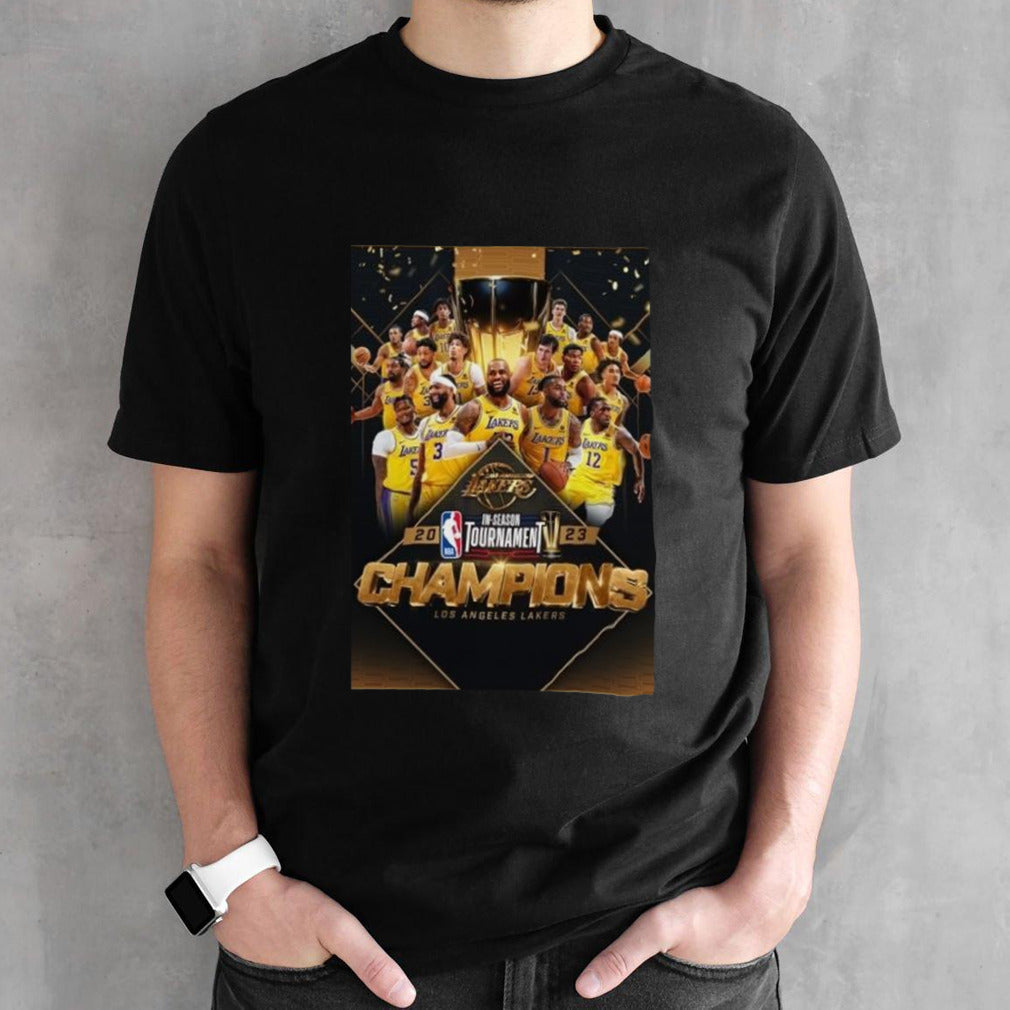 Los Angeles Lakers NBA 2023 In Season Tournament Champions Shirts