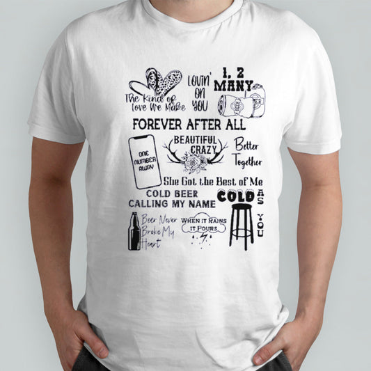 Luke Combs Cowgirl World Tour 2024 shirt