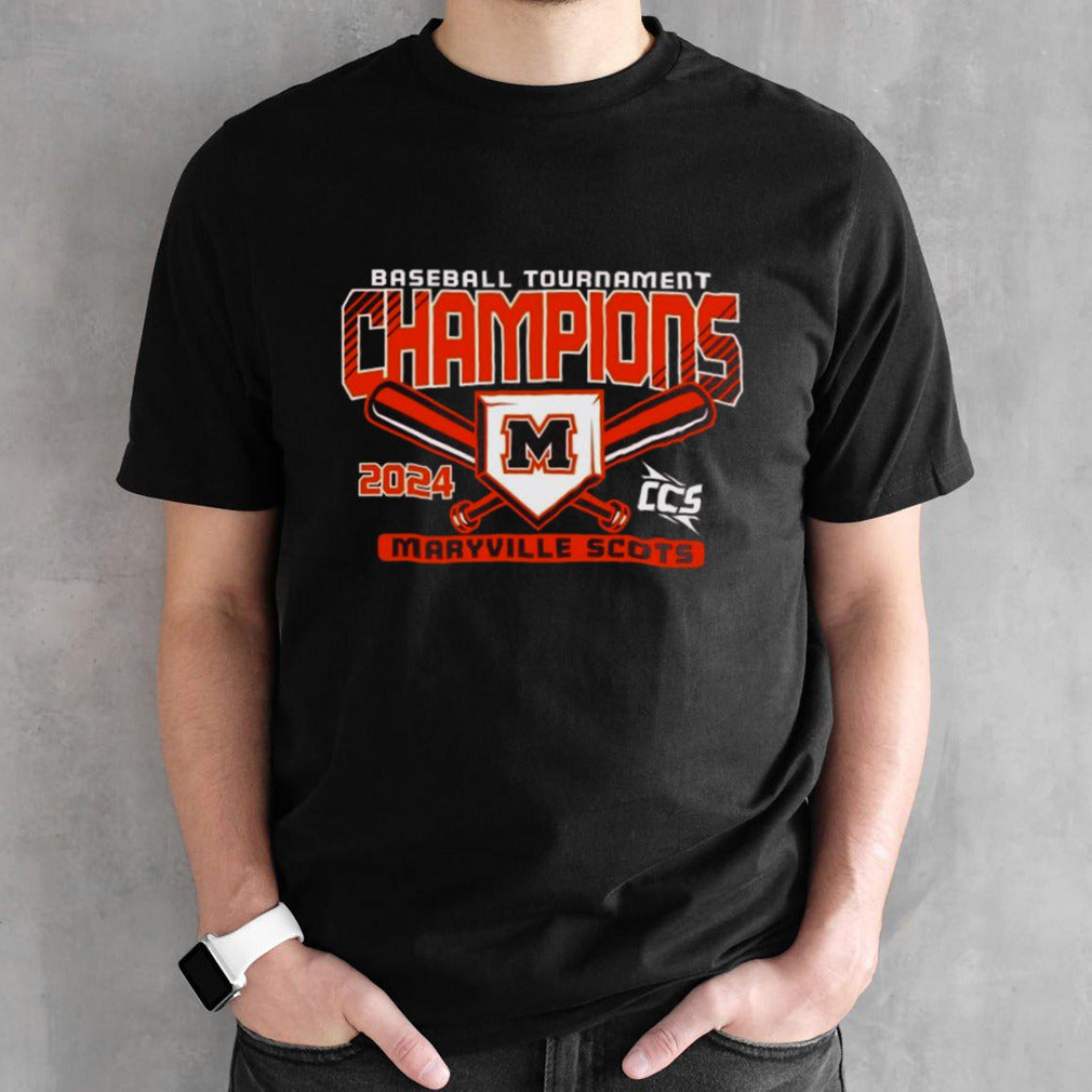 Maryville Scots 2024 CCS Baseball Tournament Champions shirt