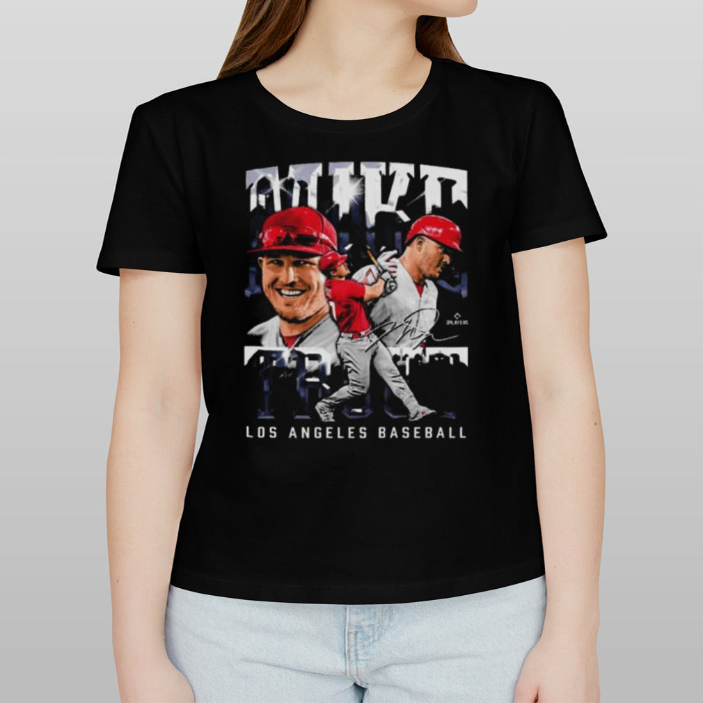Mike Trout Los Angeles Angels Vintage signature shirt