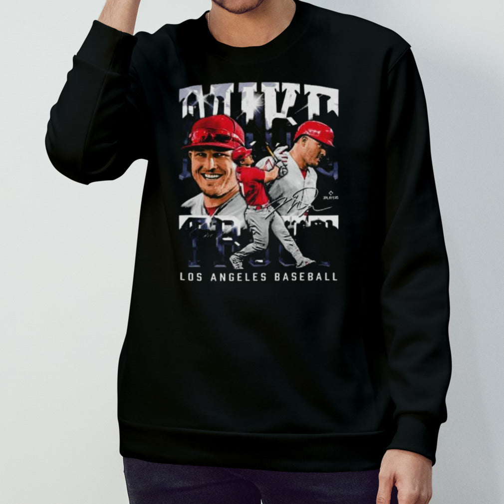 Mike Trout Los Angeles Angels Vintage signature shirt