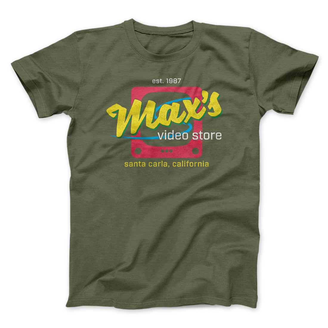 Max's Video Store Funny Movie Men/Unisex T-Shirt