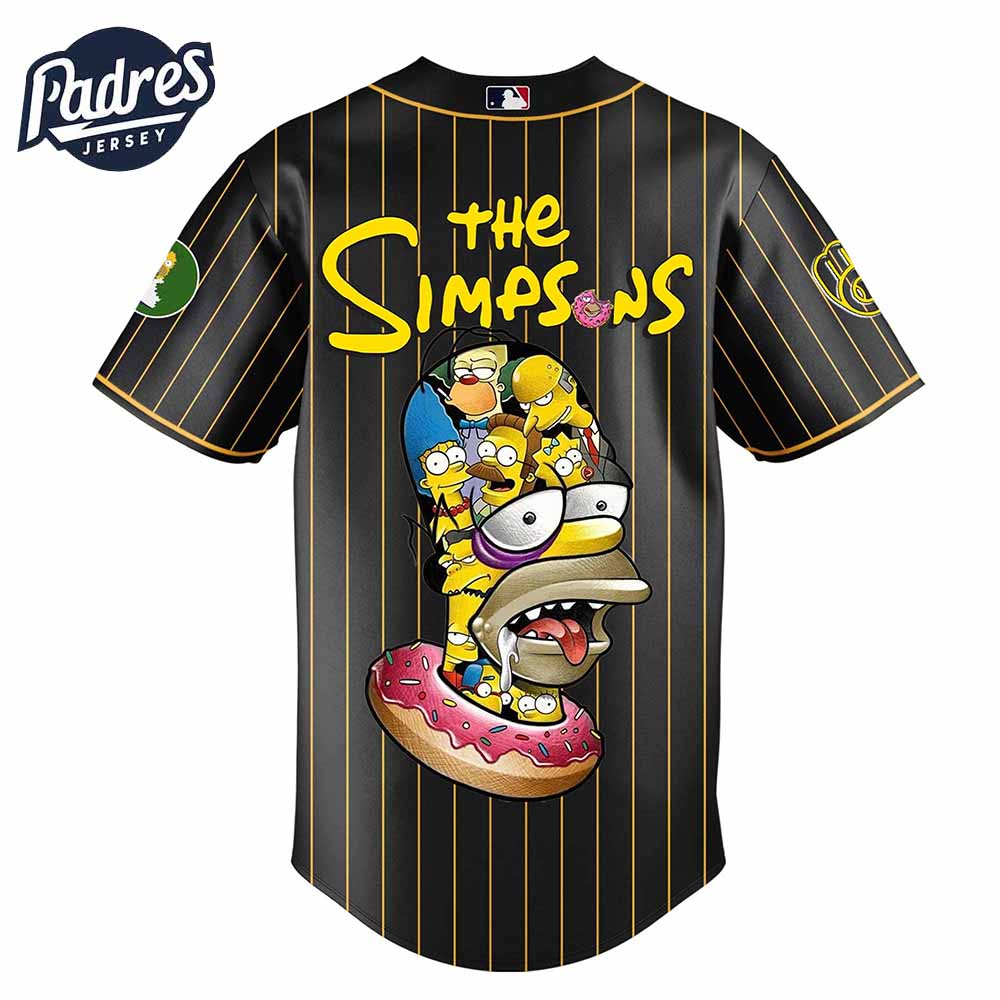 Milwaukee Brewers MLB x The Simpsons Baseball Jersey Style - Padres Jersey Oasis: Elevate Your Baseball Style Game
