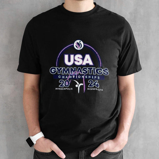 Minneapolis Minnesota USA Gymnastics Championships 2024 T-shirt