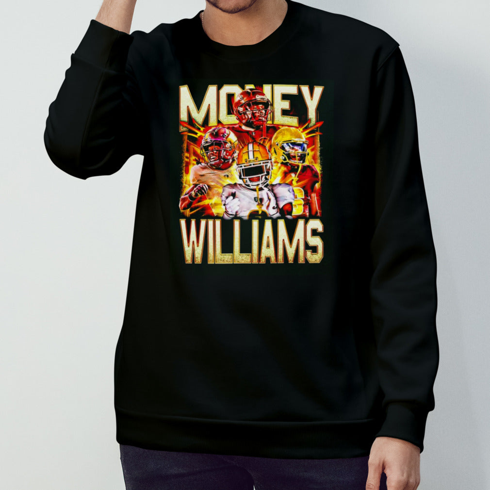 Money Williams Montana Grizzlies football graphics shirts