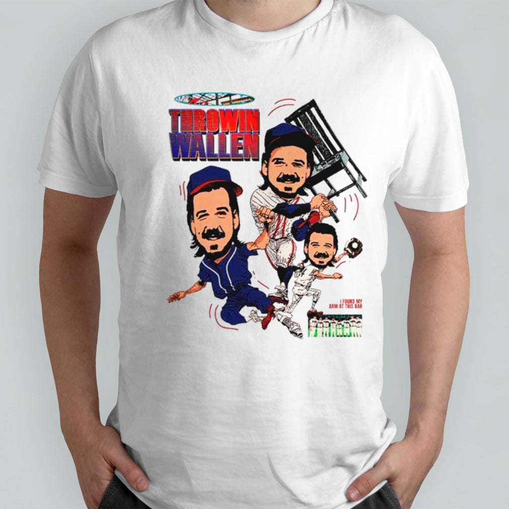 Morgan Wallen Throwinsâ€™ Wallen baseball funny shirts