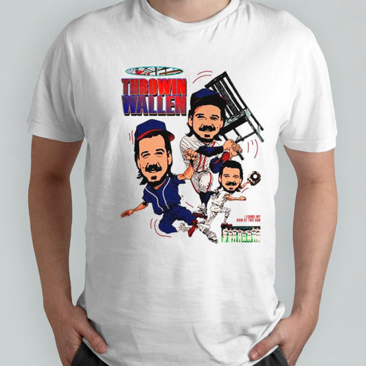 Morgan Wallen Throwinsâ€™ Wallen baseball funny shirts