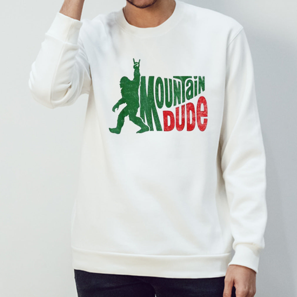 Mountain Dude Funny Bigfoot Sasquatch Hiking Shirt