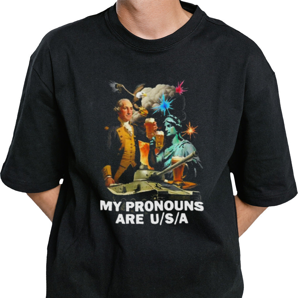 My Pronouns Are Usa T-shirt