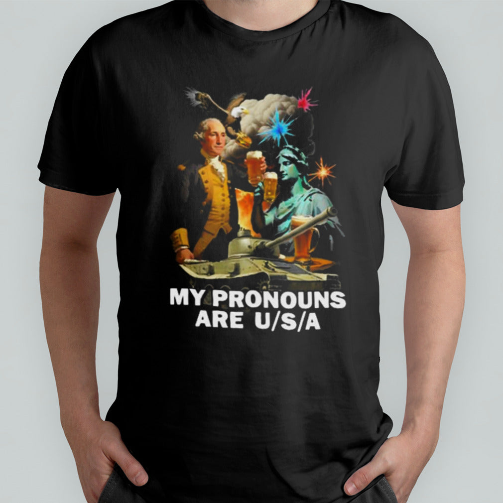 My Pronouns Are Usa T-shirt